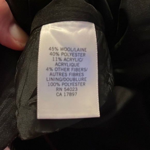 Banana Republic size 2 wool/polyester gray dress pants - Picture 4 of 8